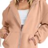 Zip Hoodie with Pockets Activewear Wholesale