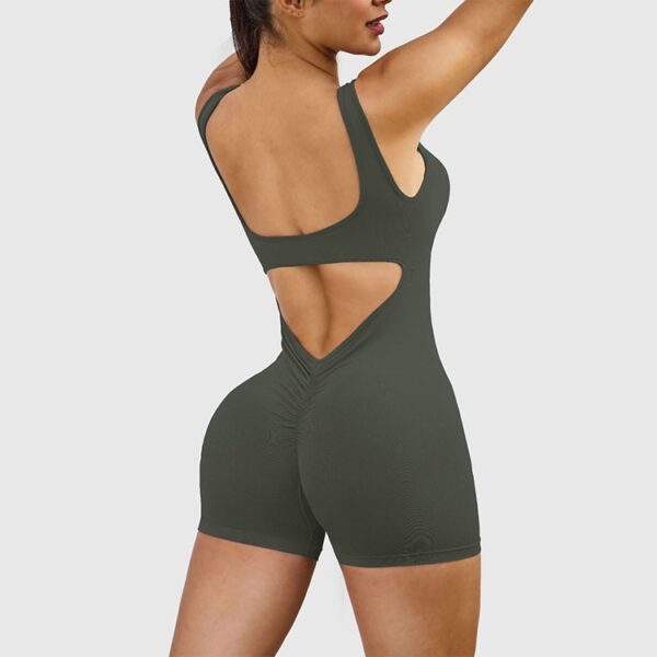 Scrunch Butt Seamless Gym Jumpsuit Wholesale