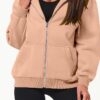 Zip Hoodie with Pockets Activewear Wholesale