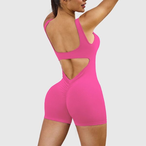 Scrunch Butt Seamless Gym Jumpsuit Wholesale