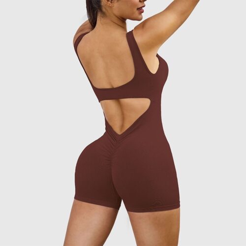Scrunch Butt Seamless Gym Jumpsuit Wholesale