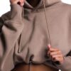 Seamless Crop Hoodie for Yoga Supplier