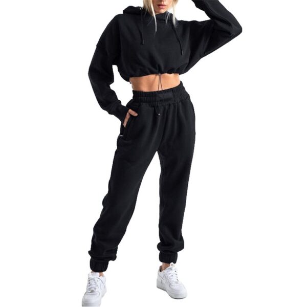 Seamless Crop Hoodie for Yoga Supplier