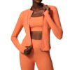 Wholesale Zip-Up Workout Jacket Women