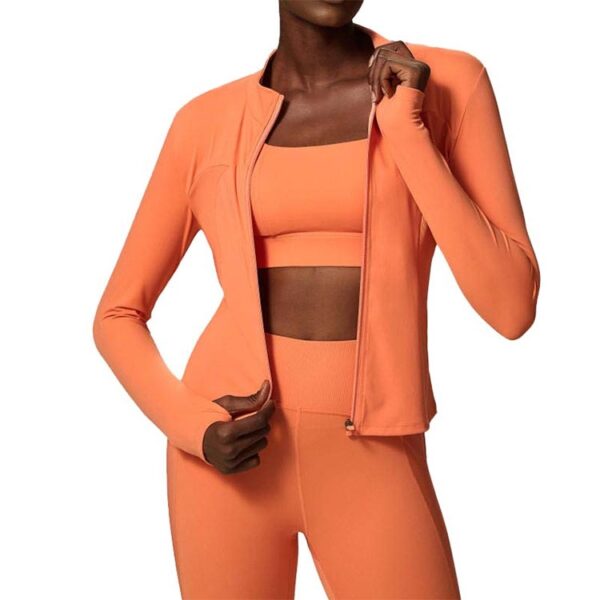 Wholesale Zip-Up Workout Jacket Women