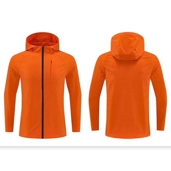 Windproof Hooded Training Jacket Supplier