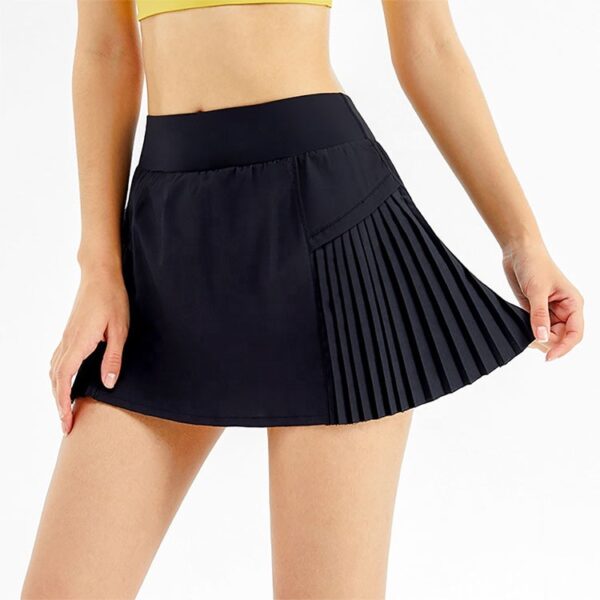 Custom Logo High-Waist Golf Skirt Bulk