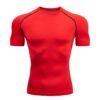Wholesale Men's Compression Shirt Short Sleeve