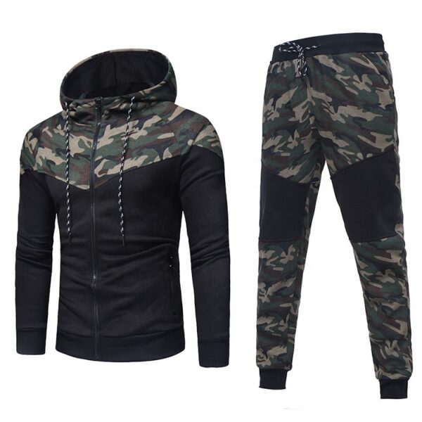 OEM Training Tracksuit with Zip Jacket