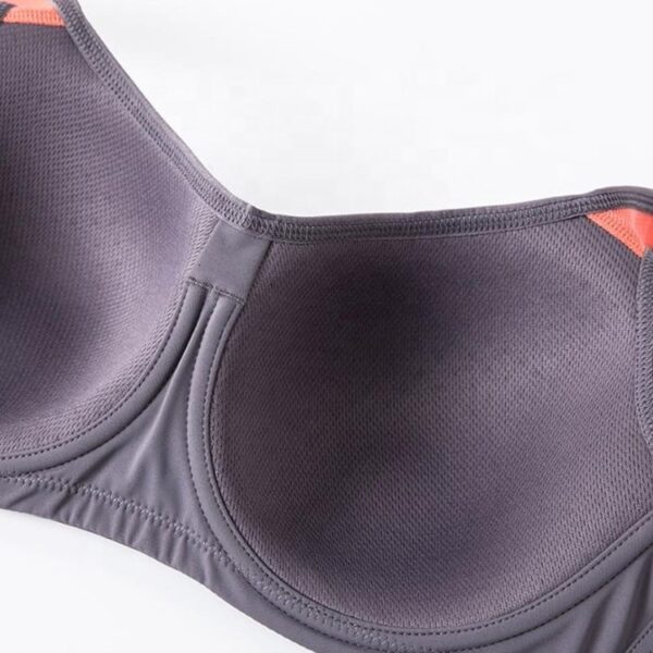 OEM Ribbed Medium-Support Gym Sports Bra