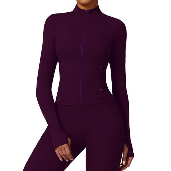 Thumbhole Slim Fit Gym Jacket OEM