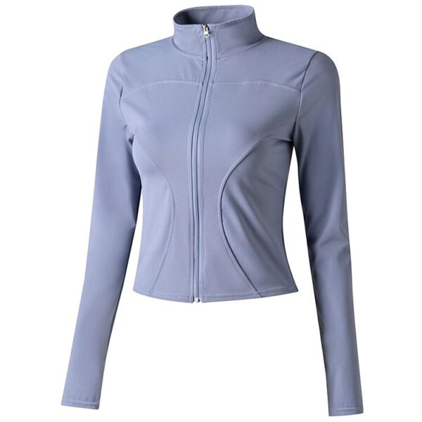 Cropped Seamless Yoga Jacket Wholesale