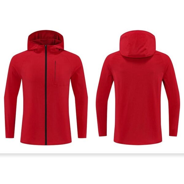 Windproof Hooded Training Jacket Supplier