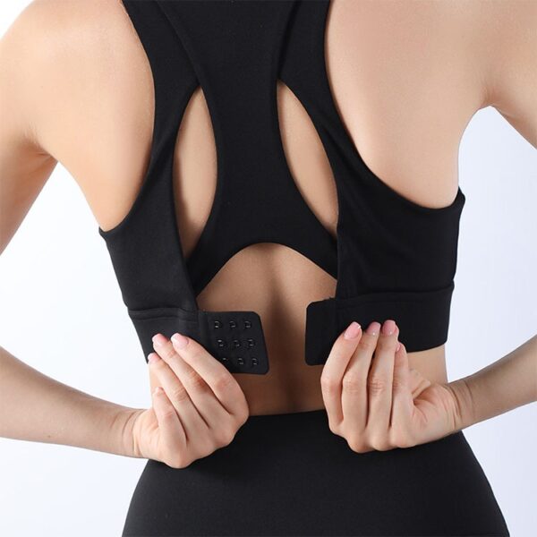 Custom Logo Strappy Back Sports Bra Bulk