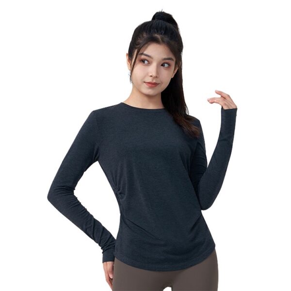 Moisture-Wicking Long Sleeve Sports Shirt