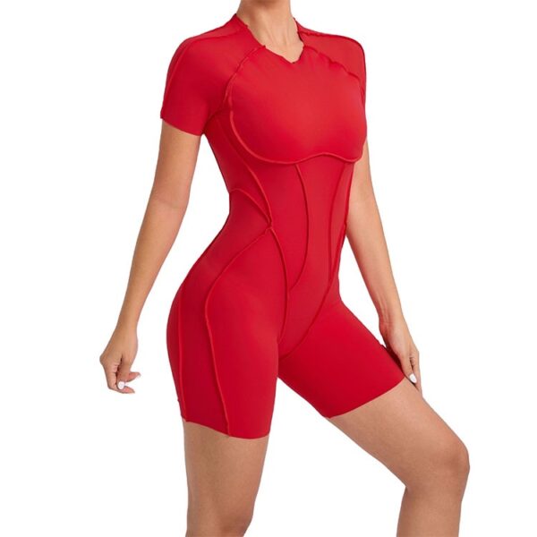Custom Logo Backless Yoga Romper Bulk