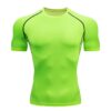 Wholesale Men's Compression Shirt Short Sleeve