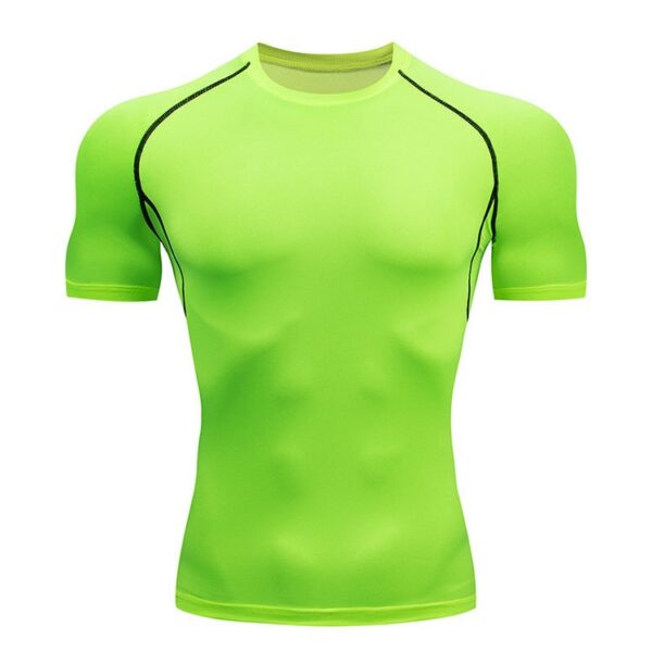 Wholesale Men's Compression Shirt Short Sleeve