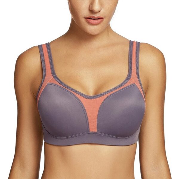 OEM Ribbed Medium-Support Gym Sports Bra