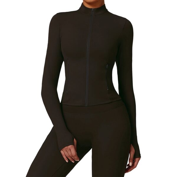 Thumbhole Slim Fit Gym Jacket OEM