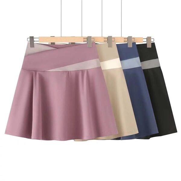 Wholesale Pleated Tennis Skirt with Shorts