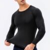 Custom Logo Long Sleeve Compression Top Bulk