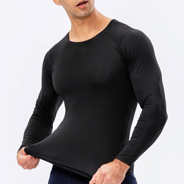 Custom Logo Long Sleeve Compression Top Bulk