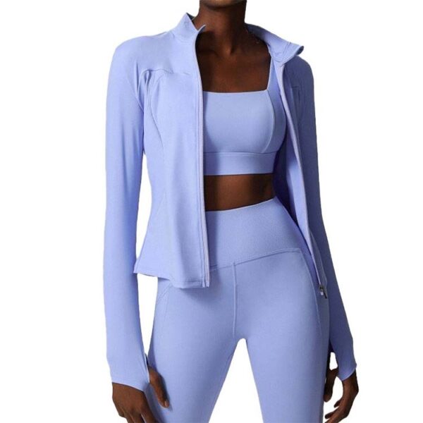 Wholesale Zip-Up Workout Jacket Women