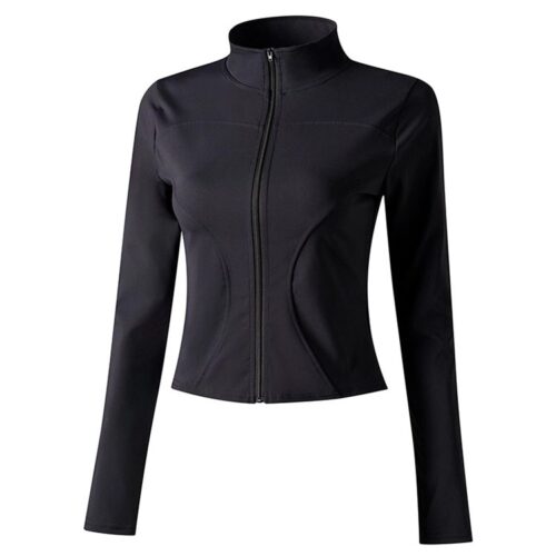 Cropped Seamless Yoga Jacket Wholesale