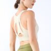 Custom Logo Strappy Back Sports Bra Bulk