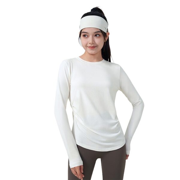 Moisture-Wicking Long Sleeve Sports Shirt