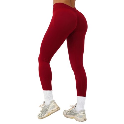 Ribbed Scrunch Butt Yoga Leggings OEM