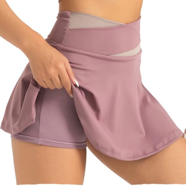 Wholesale Pleated Tennis Skirt with Shorts