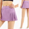 Custom Logo High-Waist Golf Skirt Bulk