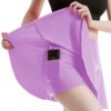Quick-Dry Athletic Skort with Pockets