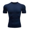 Wholesale Men's Compression Shirt Short Sleeve