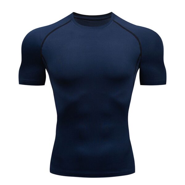 Wholesale Men's Compression Shirt Short Sleeve