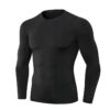 Custom Logo Long Sleeve Compression Top Bulk