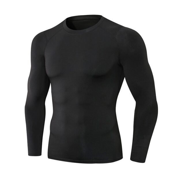 Custom Logo Long Sleeve Compression Top Bulk