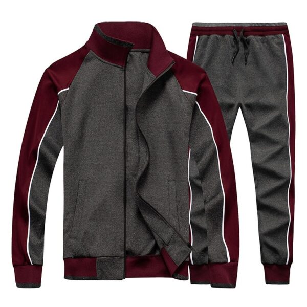 OEM Training Tracksuit with Zip Jacket