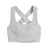 Custom Logo Scoop Neck Sports Bra Bulk