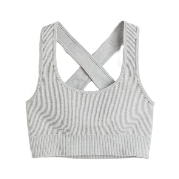 Custom Logo Scoop Neck Sports Bra Bulk
