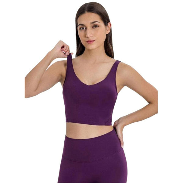 Longline Yoga Sports Bra Wholesale